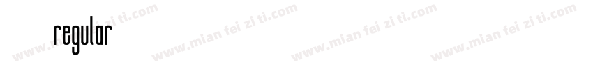 雅痞 regular字体转换